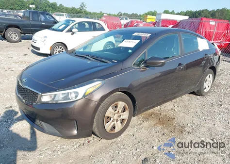 2018 Kia Forte Lx из США, поврежденный, VIN 3KPFL4A75JE192013